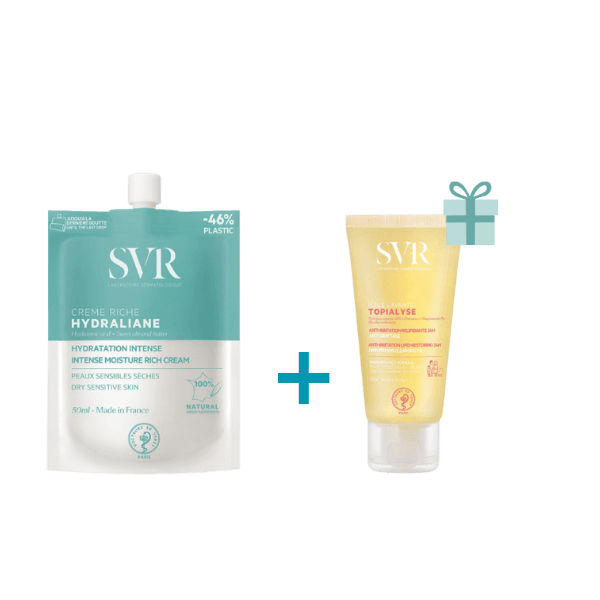 SVR Hydraliane Creme Riche 50 ML + Huile Topialyse 55 ML Offerte