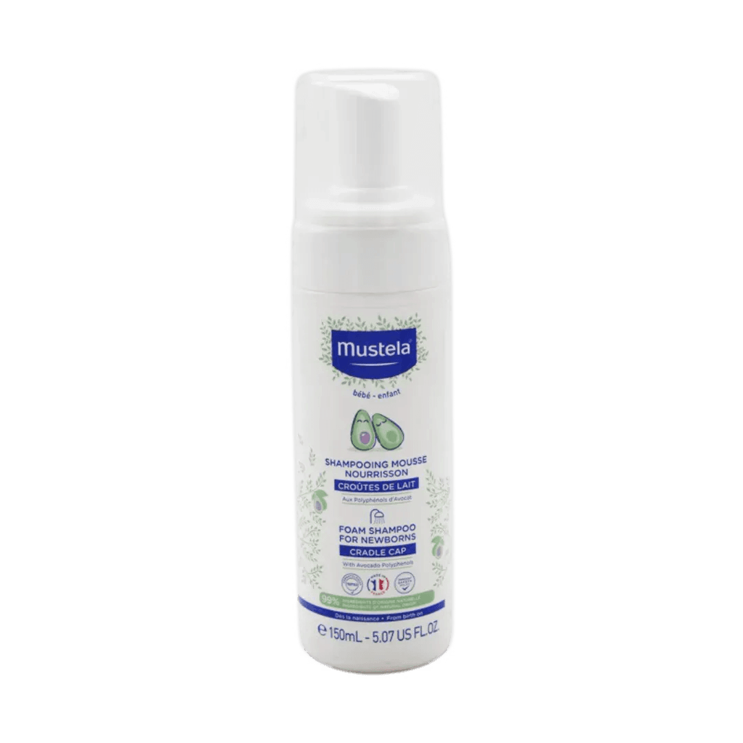 Mustela Shampooing Mousse Nourrisson Croutes De Lait 150ML