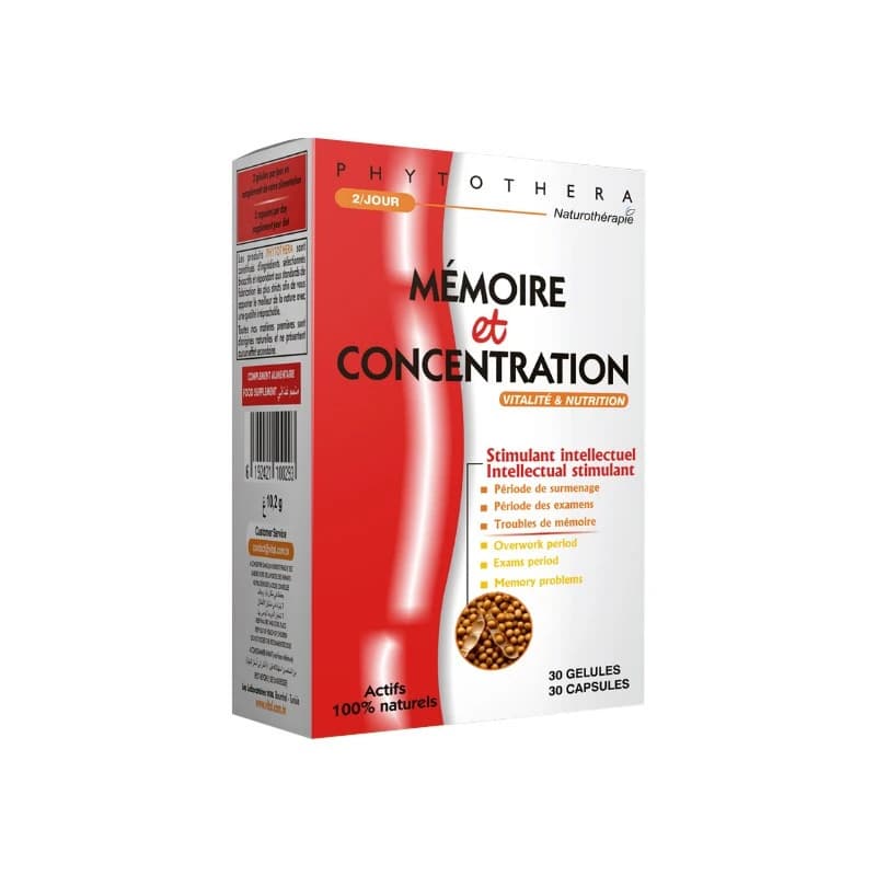 Vital Phytothera Memoire Concentra B/30