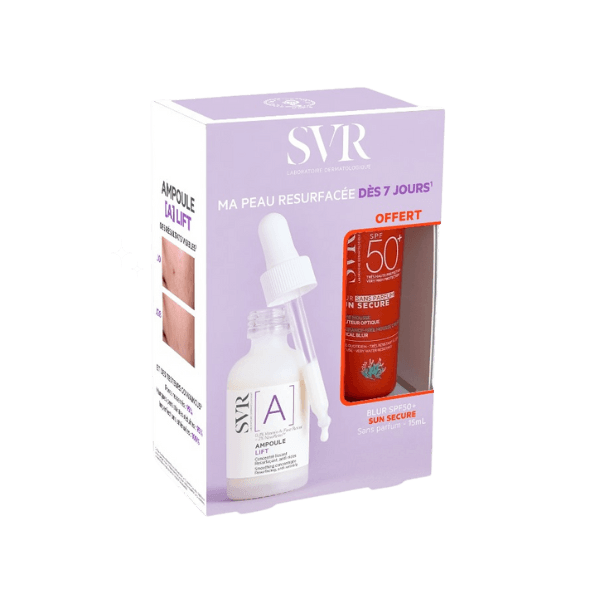 SVR Pack Ampoule Lift A 30ml Peaux Irregulieres + Ecran Blur 15ml Offert