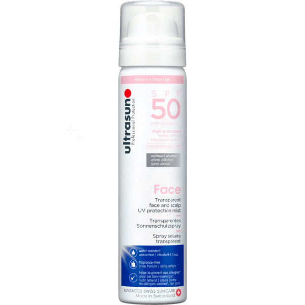 Ultrasun Face Scalp UV Protection Spray Spf50 75ML