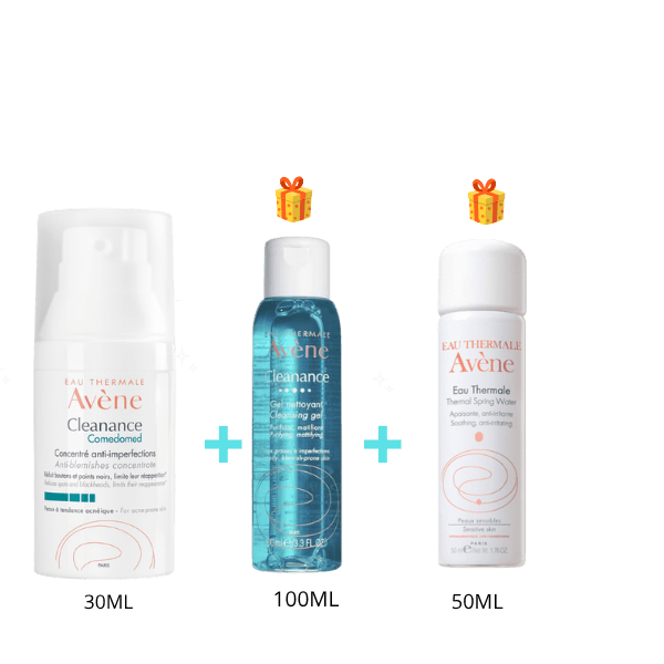 Avene Cleanance Comedomed Creme Anti-imperfections + GEL Nettoyant Et Eau Thermale Offerts