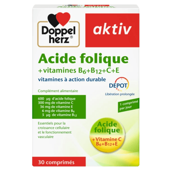 Aktiv Acide Folique 30 Comprimes