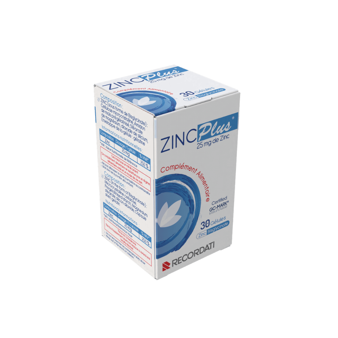 Zinc Plus 25MG 30 Gelules