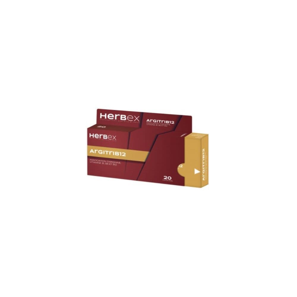 Herbex Argitrib 12 20 Comprimes