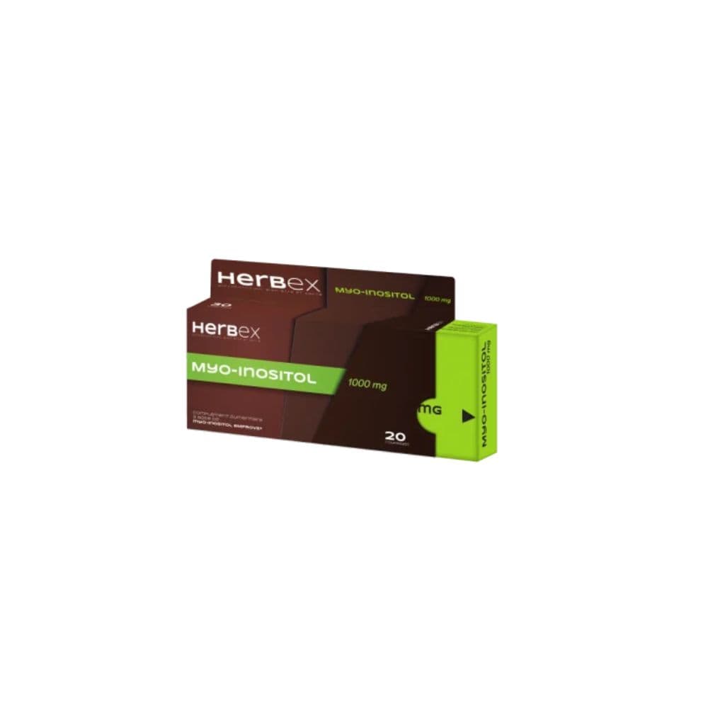 Herbex Myo Inositol 1000Mg Bt 20 Cp