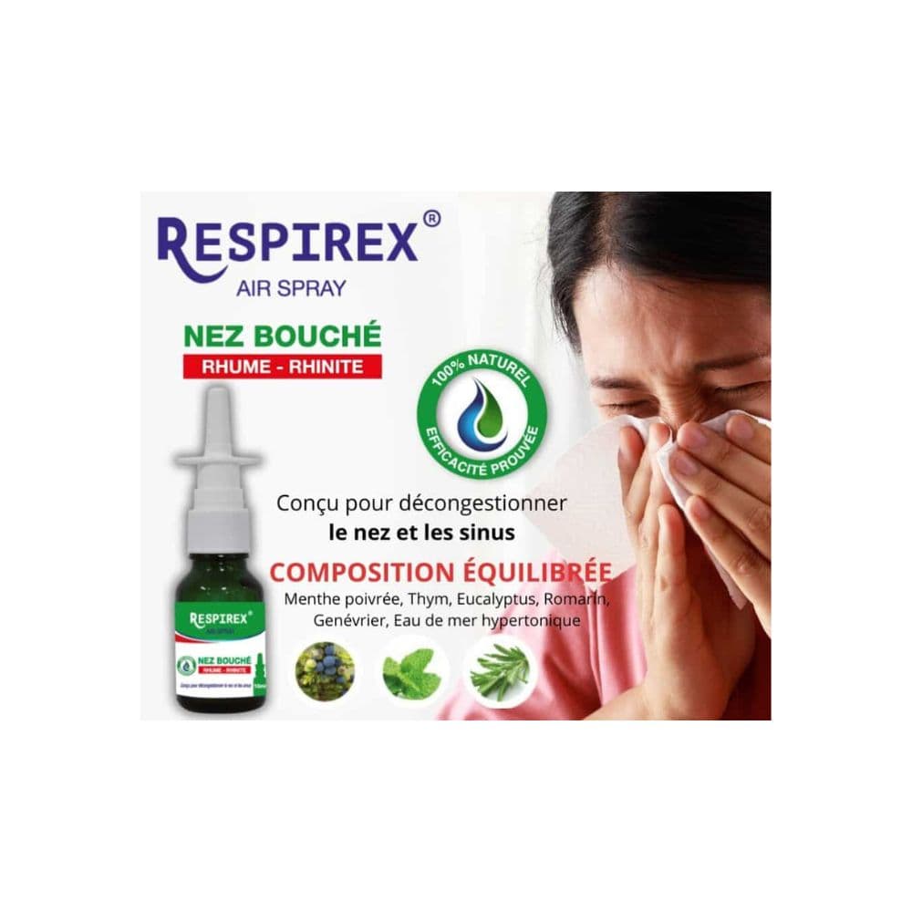 Respirex Spray Nez Bouche 15ml