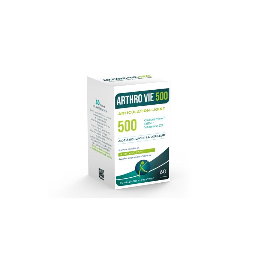 Arthrovie 500 Boite 60 Comprimes