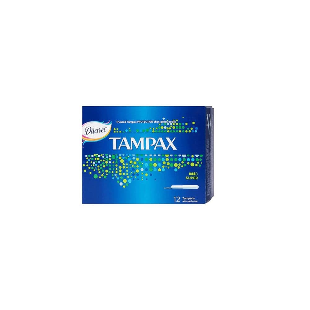 Tampax Tampons Super 12 Pieces