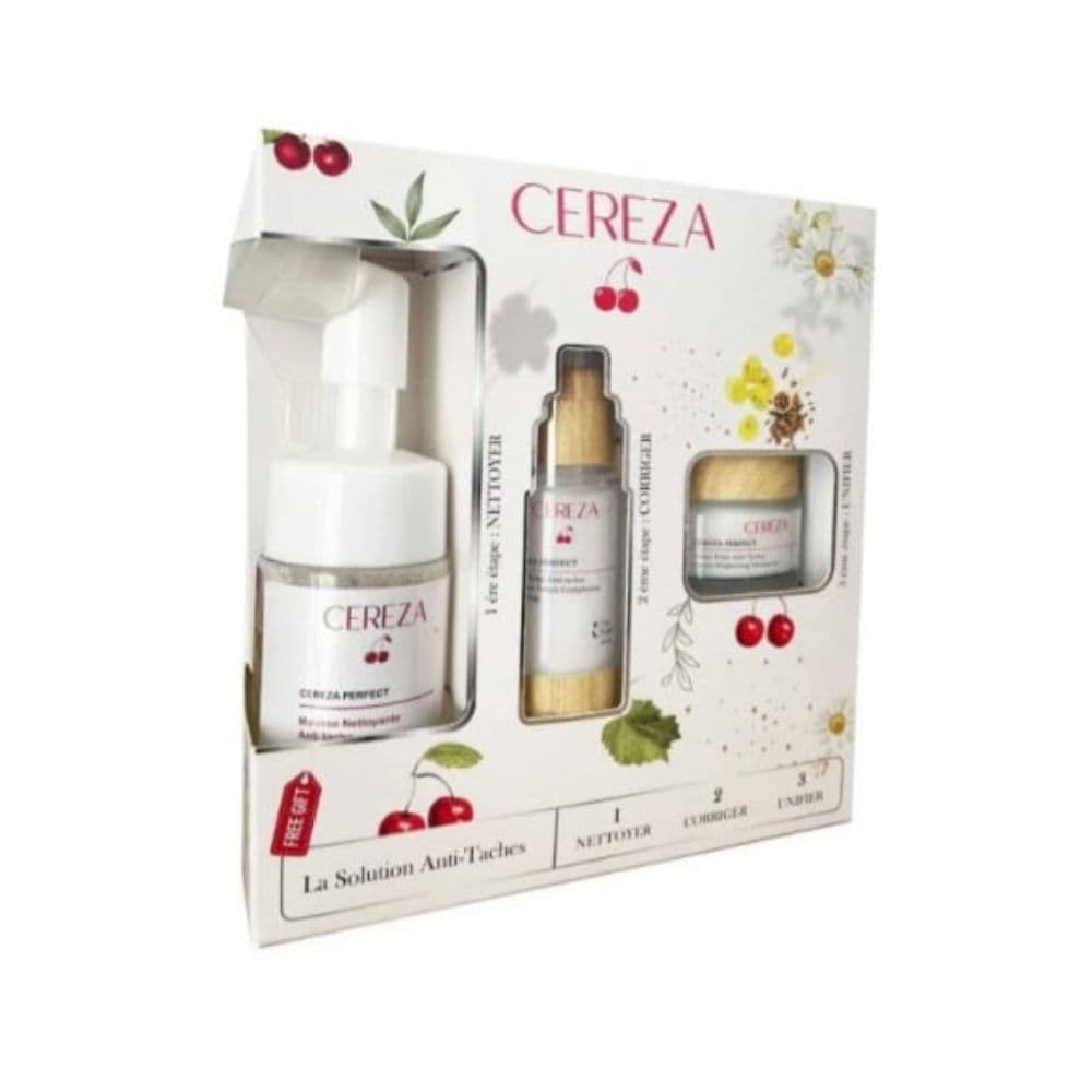 Cereza Coffret Perfect(serum+creme+mousse Gr)