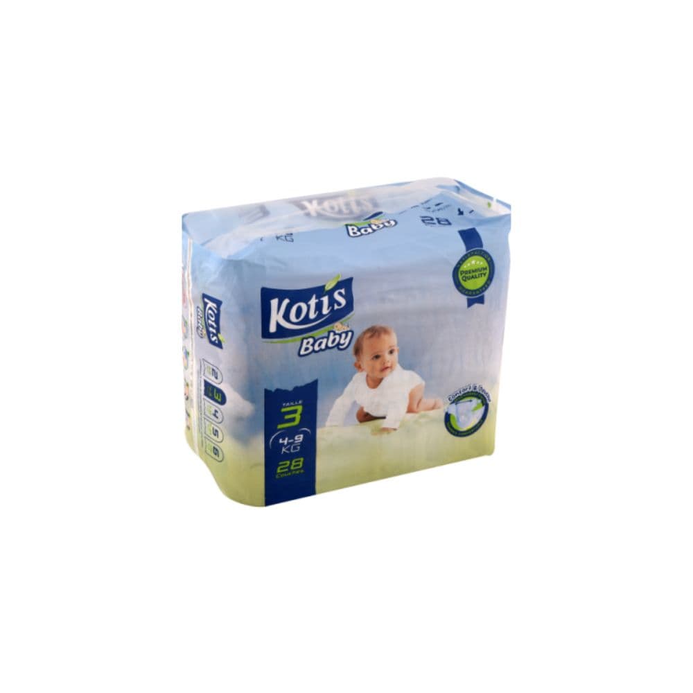 Kotis Couche BB 4-9 KG T.3 Bt/28