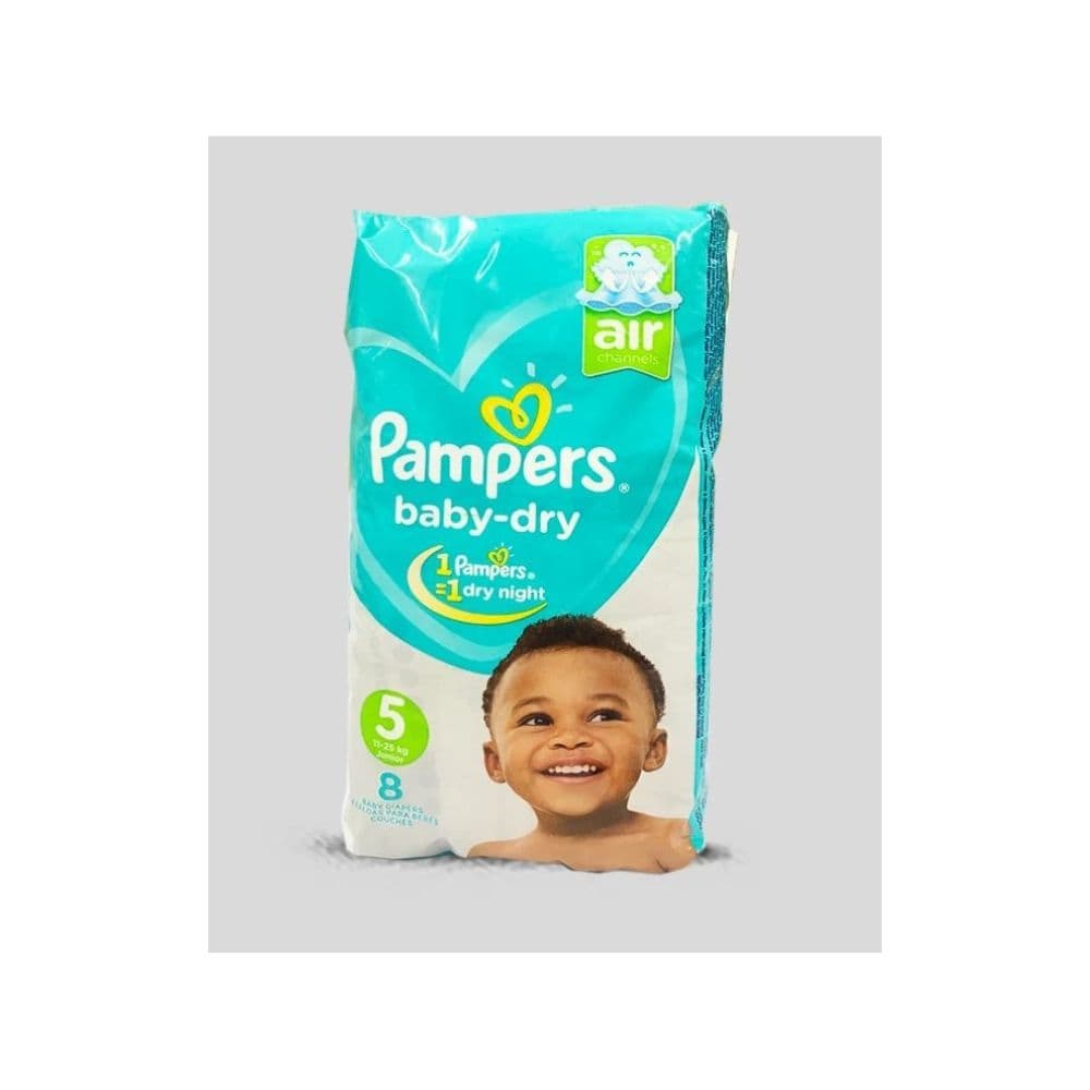 Pampers 11-25KG Bt/8 S5 New Baby Dry