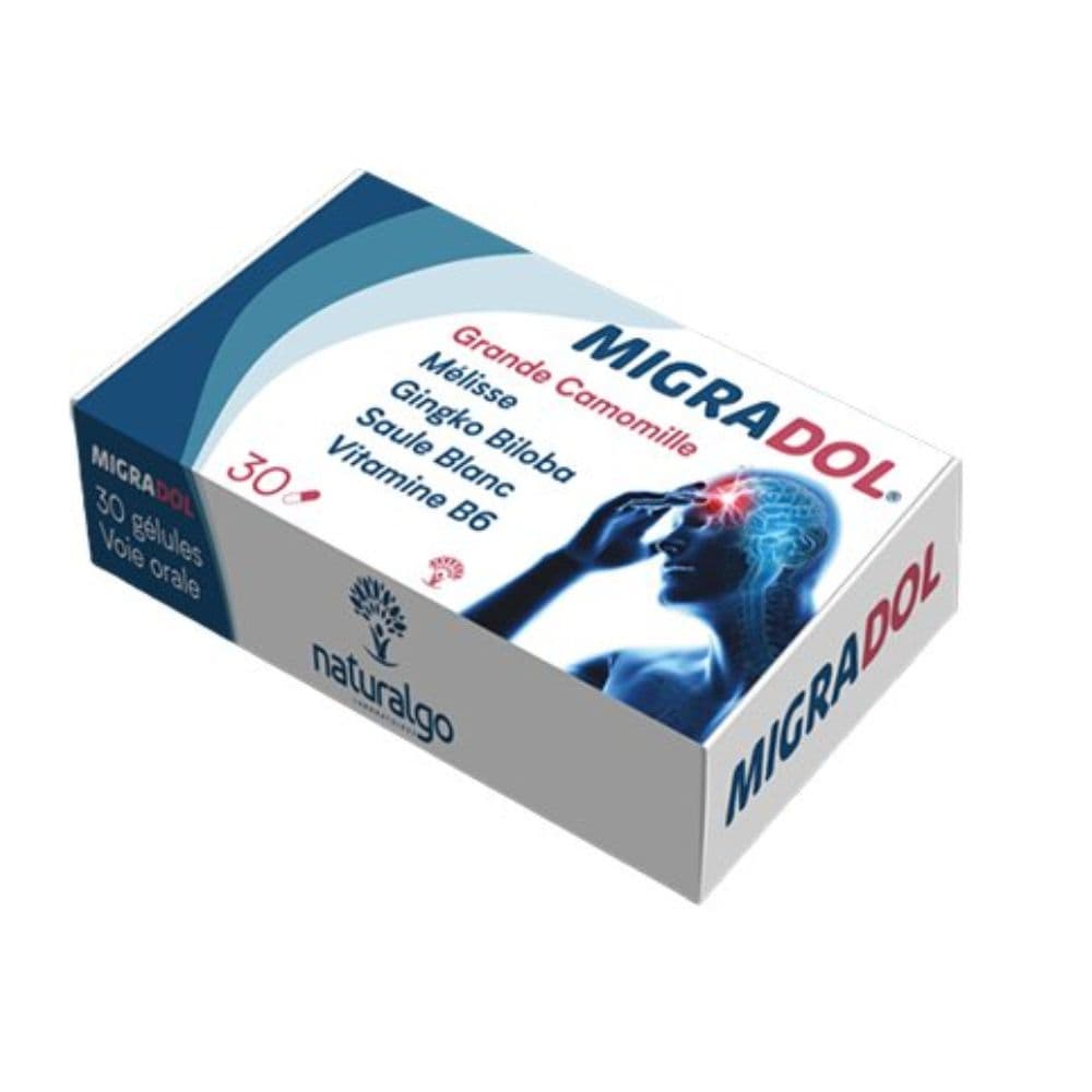 Naturalgo Migradol Gelules B/30