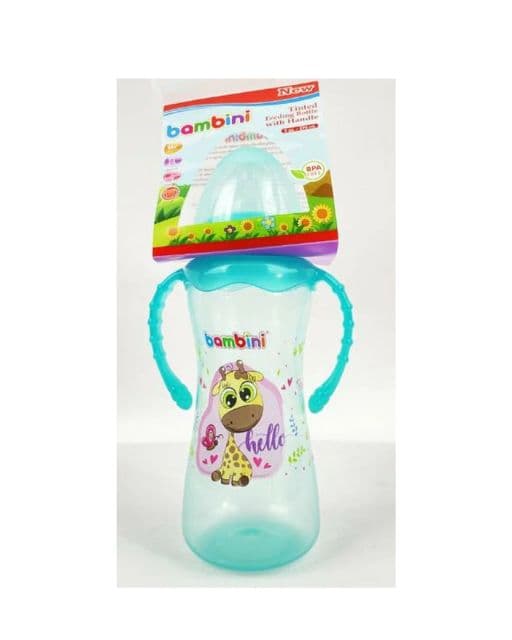 Bambini Bib Avec Anse 270ML 900 Bleu