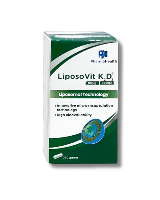 Pharmahealth Liposovit K2 D3 B/30