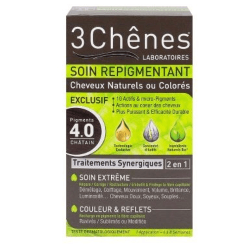 3 Chenes Soin Repigmentant 4.0 Chatain