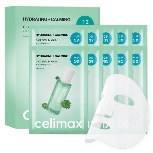 Celimax Cica Serum Mask 27ML*10 Doses