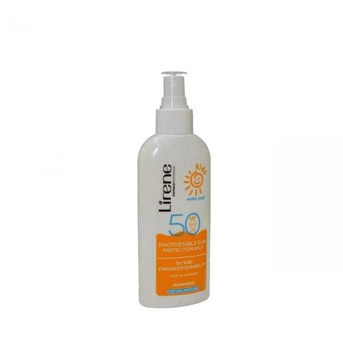 Lirene Ecran Lotion Solaire Enfant Vanille Spf50 150ml (emballages Deffectueux)