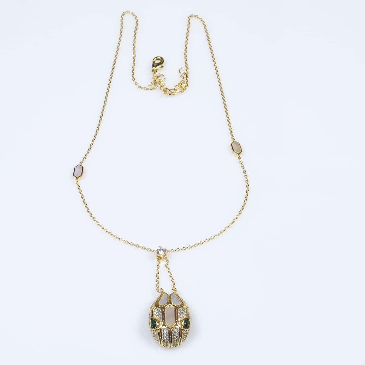 Premium Plaque Or Collier Serpent Sn16260g40