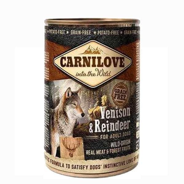 Boite Carnilove Venison Reine 400g
