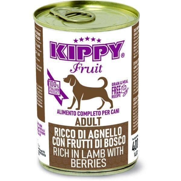 Boite Kippy Dog Agneau Baies 400gr