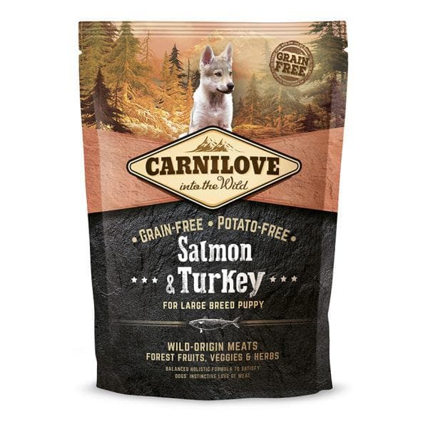 Carnilove Grand Chiot Saumon Dinde 1,5k