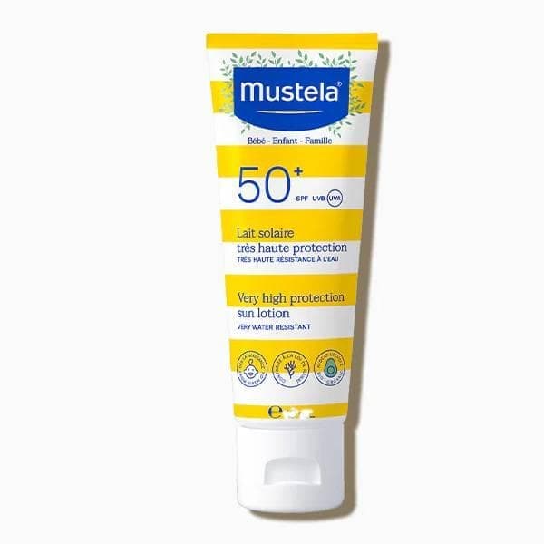 Mustela Lait Solaire Tres Haute Protection Spf50 100 Ml+trousse (date Proche 09/2026)
