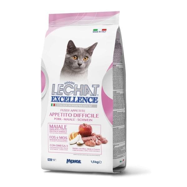 Lechat Exc. Chat Exigent Pork 1,5kg