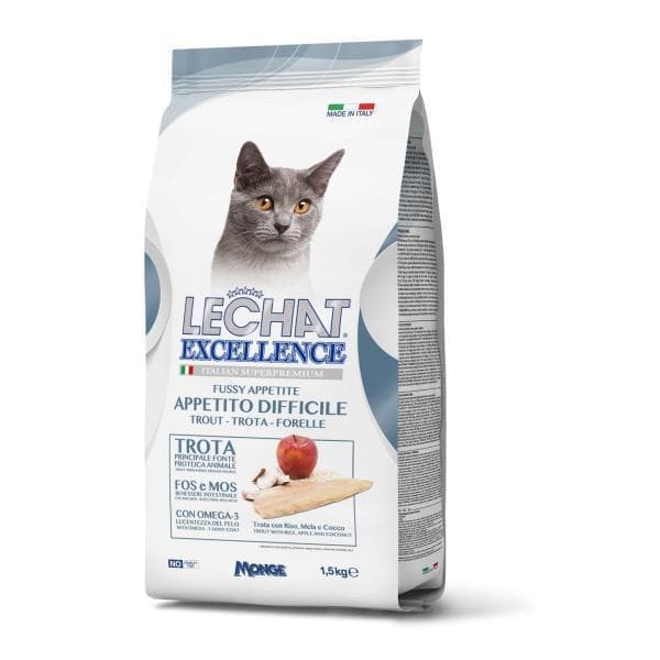 Lechat Exc. Chat Exigent Trout 1,5kg