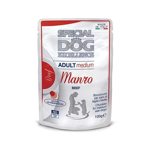 Pochon Sp.dog Medium Adlt Boeuf 100gr