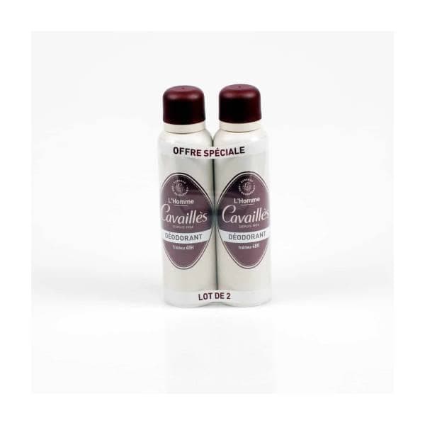 Roge Cavailles Pack Deo Dermato Spray Men 150ml *2