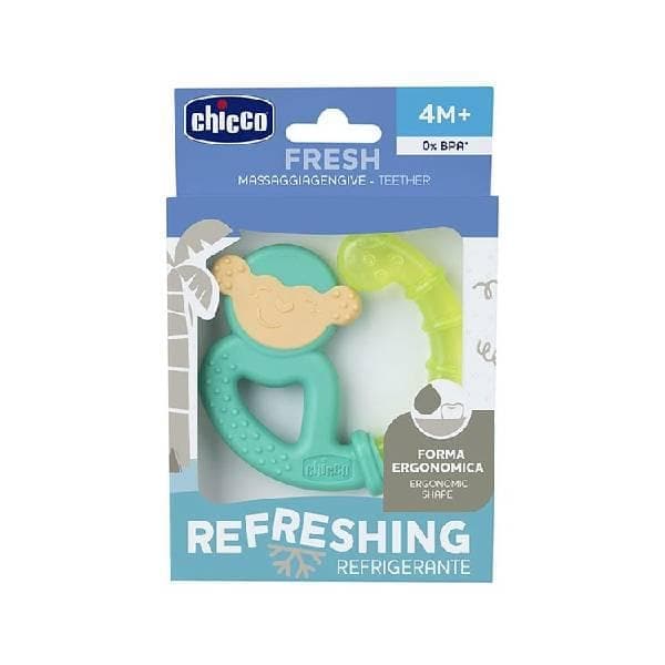 Chicco Anneau De Dentition +4m Fresh Relax Singe Vert