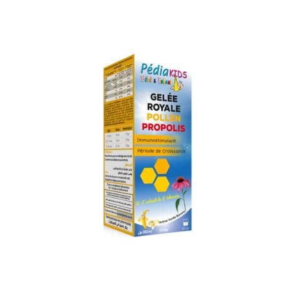 Pediakids Gelee Royale Pollen Propolis Sirop 150ml