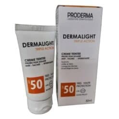Proderma Dermalight Triple Action Creme Teintee SPF 50* (date Proche 05/2026)