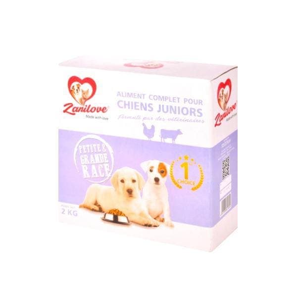 Zanilove Croquettes Chien Junior 2kg