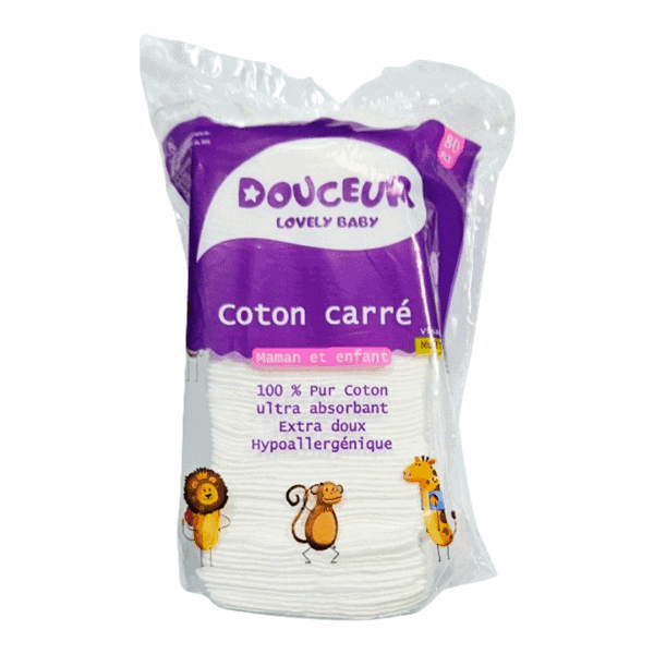 Douceur Coton Carre 80 Pieces