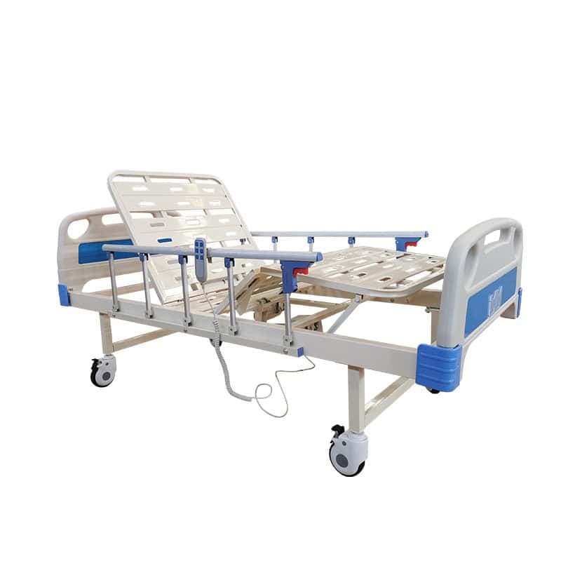 Lit Medicalise Electrique A 2 Articulations Avec Accessoires