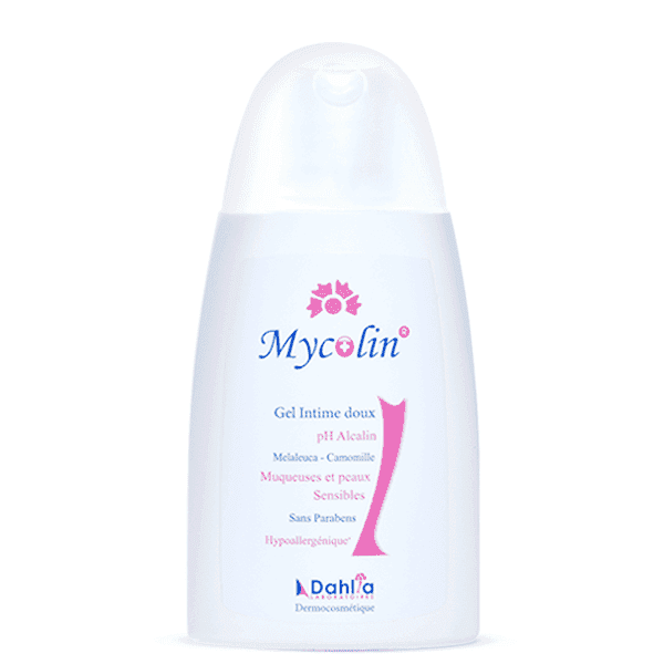 Mycolin GEL Intime Doux PH Alcalin 8 100ml (emballages Deffectueux)