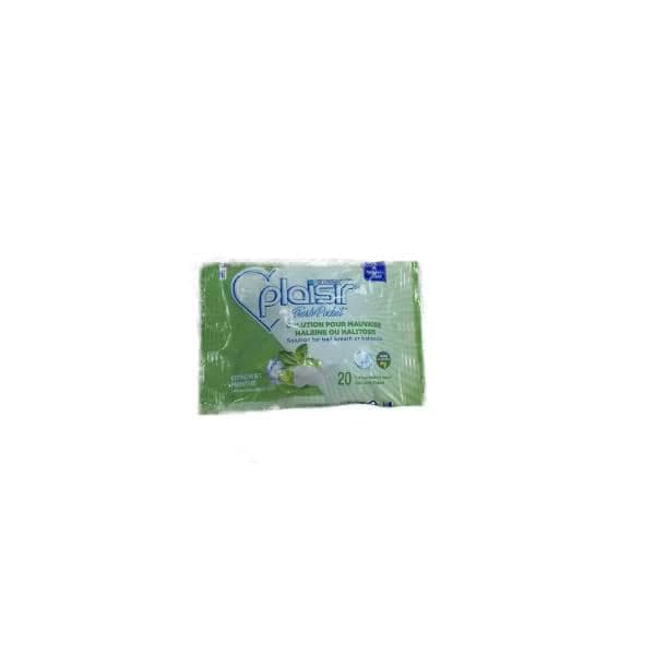 Plaisir Fresh Pocket Citron/menthe B/20
