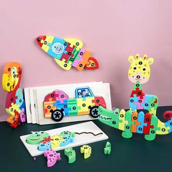 Jouet: Puzzle 1ere Age Epais En Bois