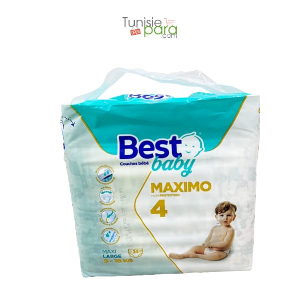 Best Baby Couche Bebe Maximo Large 9-18kg B/24