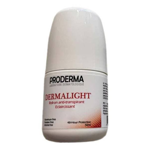 Proderma Dermalight Roll On Anti Transpirant Eclaircissant 50ml