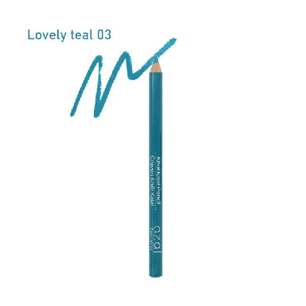 Azal Crayon Khol Kajal Lovely Teal Cr-kk-03
