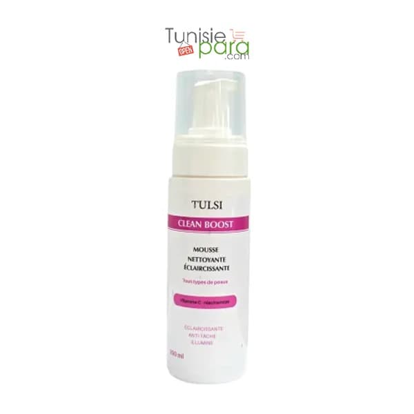 Tulsi Mousse Nettoyante Eclaircissante 200ml
