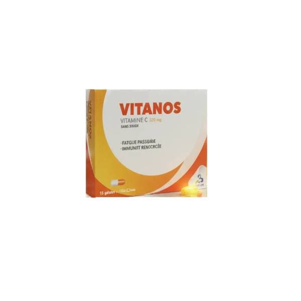 Vitanos Vitamine C Sans Sucre 15 Gelules