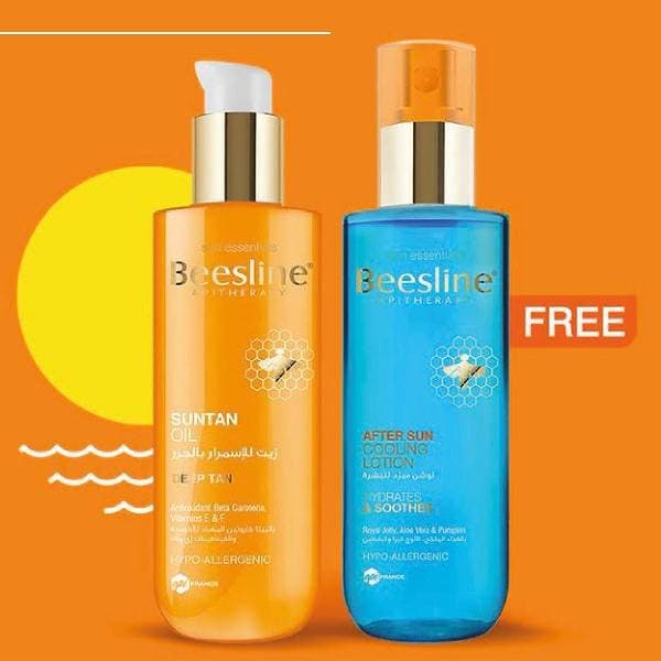 Beesline Pack Suntan Oil 200ML+ After Sun 200ML Offert