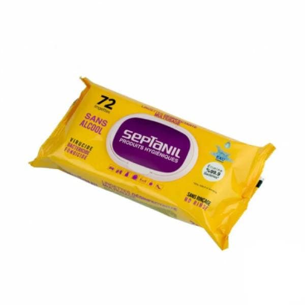 Septanil Lingettes Desinfectantes Multi Usage B/72