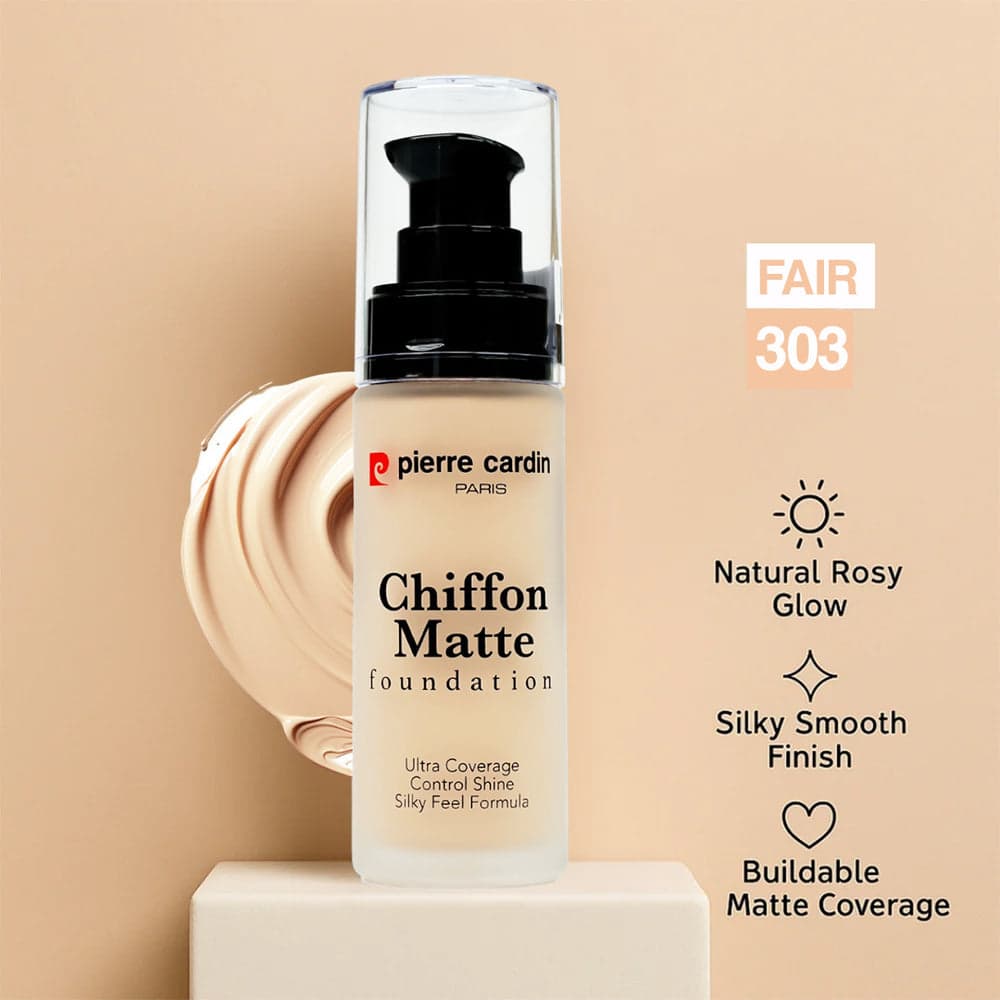 Pierre Cardin Chiffon Touch Foundation 303