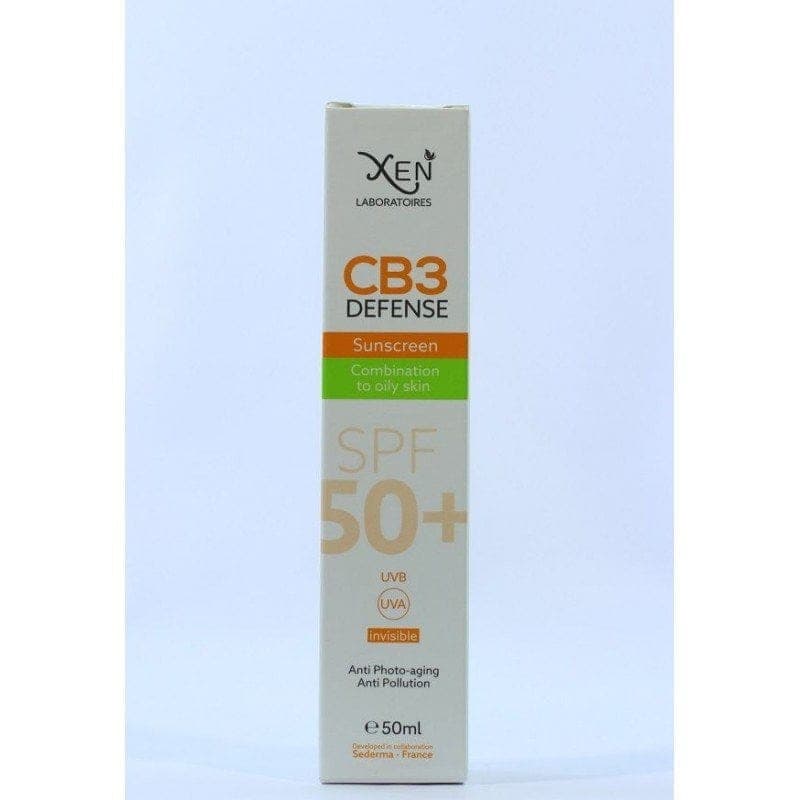 Xen Cb3 Defence Ecran Solaire Peaux Mixtes A Grasses 50ml (date Proche 06/2026)