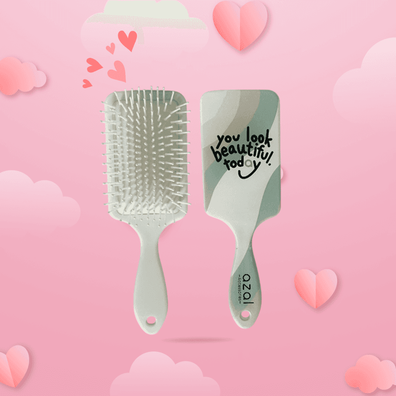 Azal Brosse A Cheveux Rectangulaire Pm Pastel Edition Cb7-2-x